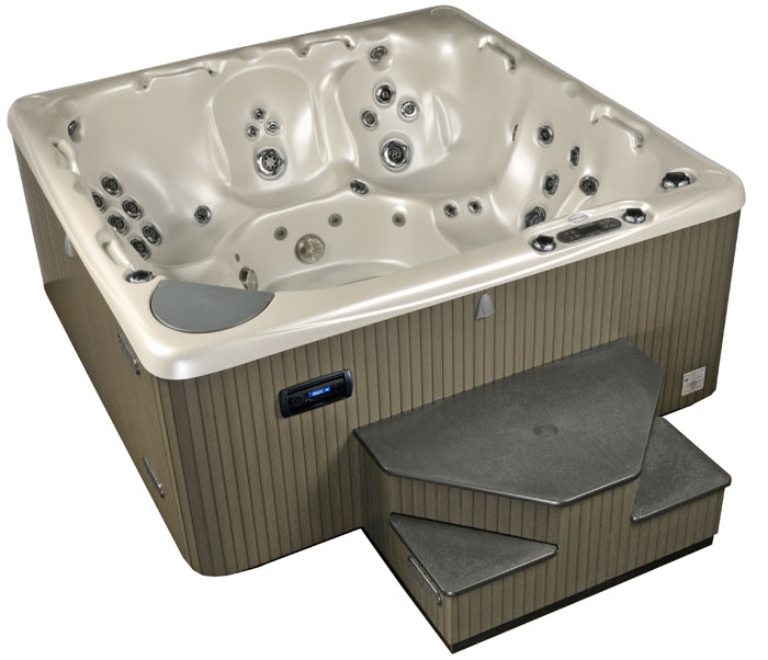 Beach Comber 750 Model Hot Tub Side View