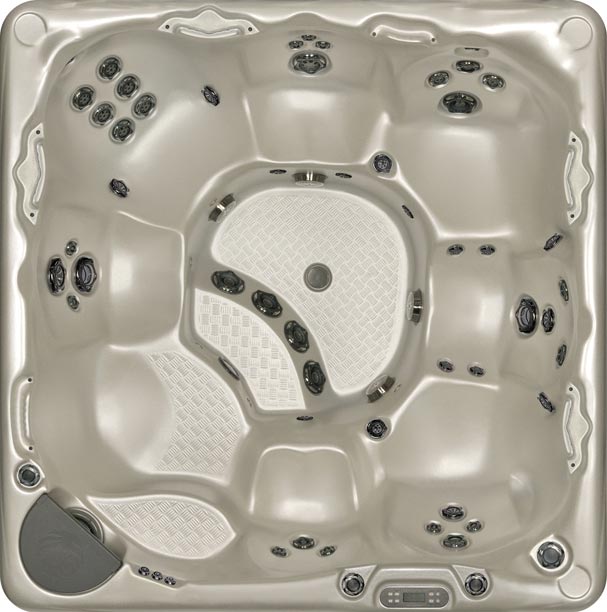 Beach Comber 750 Model Hot Tub Top View